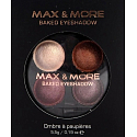 Max & More zapečené oční stíny 439 Burgundy 5,5 g