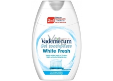 Vademecum White Fresh 2v1 gelová zubní pasta 75 ml