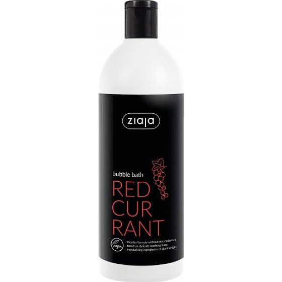 Ziaja Redcurrant - Červený rybíz bublinková pěna do koupele 500 ml
