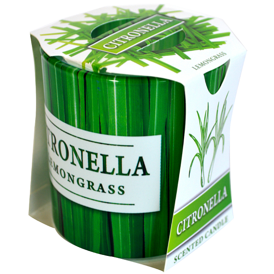 Admit Verona Citronella - Citronová tráva vonná svíčka ve skle 90 g