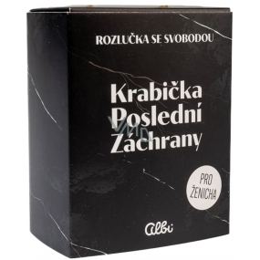 Albi Krabička poslední záchrany Pro ženicha 8 x 11 x 5,5 cm