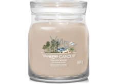 Yankee Candle Seaside Woods - Přímořské dřeva vonná svíčka Signature střední sklo 2 knoty 368 g