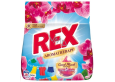 Rex Aromatherapy Color Orchid prášek na praní barevného prádla 18 dávek 0,99 kg