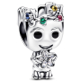 Charm Sterlingové stříbro 925 Marvel Star Wars Groot, korálek na náramek film