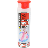 Max Color značkovací sprej, červená, 500 ml