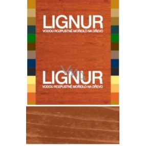 Lignur hněď mahagon vodou rozpustné mořidlo na dřevo 40 g