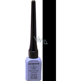 Constance Carroll Quick Stroke Eyeliner tekuté oční linky 08 Black 6 ml