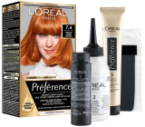 Loreal Paris Préférence barva na vlasy 7.4 Dublin Intenzivně měděná