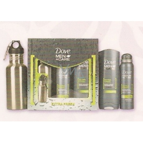 Dove Men + Care Extra Fresh sprchový gel 250 ml + antiperspirant sprej + láhev, kosmetická sada