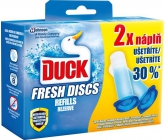 Duck Fresh Discs Mořská vůně WC gel pro hygienickou čistotu a svěžest Vaší toalety náhradní níplň 2x36 ml
