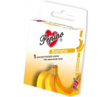 Pepino Banán kondom z přírodního latexu 3 kusy