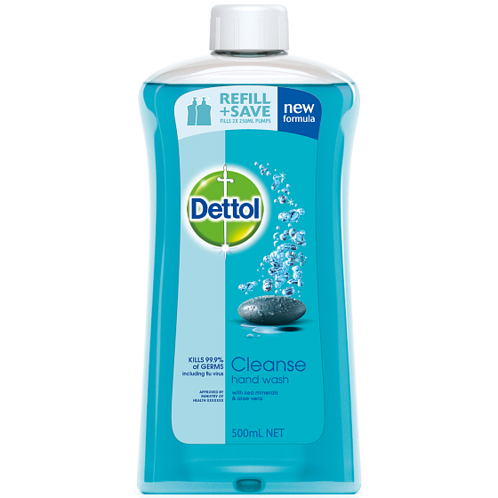 Dettol Mořské minerály antibakteriální mýdlo náhradní náplň 500 ml