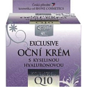 Bione Cosmetics Exclusive & Q10 s kyselinou hyaluronovou oční krém pro všechny typy pleti 51 ml