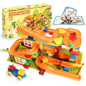 EP Line Marble Run Building Block kuličkodráha stavebnice 134 dílků, doporučený věk 3+