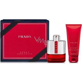 Prada Luna Rossa Sport toaletní voda pro muže 100 ml + sprchový gel 100 ml, dárková sada