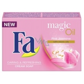 Fa Magic Oil Pink Jasmine Scent krémové toaletní mýdlo 90 g