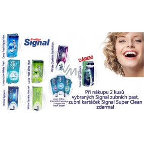 Signal Super Clean zubní kartáček medium
