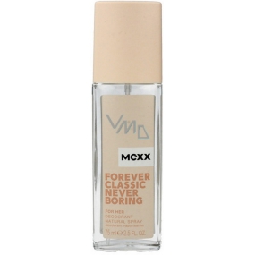 Mexx Forever Classic Never Boring for Her parfémovaný deodorant sklo 75 ml