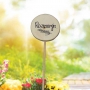 Bohemia Gifts Dřevěný zápich k bylinkám s potiskem - Rozmarýn průměr kolečka je 5 - 8 cm