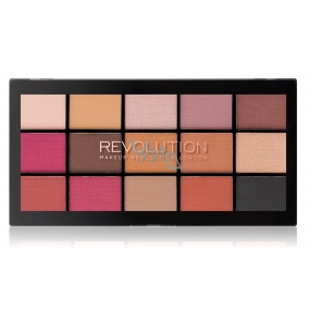 Makeup Revolution Re-Loaded paletka očních stínů Iconic Vitality 15 x 1,1 g