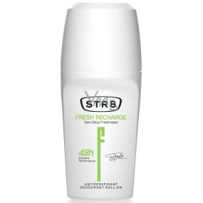 Str8 Fresh Recharge kuličkový antiperspirant deodorant roll-on pro muže 50 ml