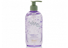Heathcote & Ivory Flower Blooms Lavender Garden hydratační sprchový gel dávkovač 300 ml