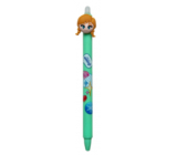 Colorino Gumovatelné pero Disney Emoji světle zelené, modrá náplň 0,5 mm