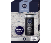 Nivea Men Active Clean sprchový gel 250 ml + krém 75 ml, kosmetická sada pro muže