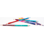 Colorino Pastelky trojhranné Disney Frozen oboustranné 24 barev