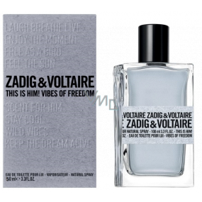 Zadig & Voltaire This is Him! Vibes of Freedom toaletní voda pro muže 50 ml