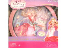 Mattel Barbie 12 Tančících princezen nástěnné hodiny 28 cm