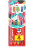 Colgate Twister Design Edition měkký zubní kartáček 4 kusy