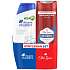 Head & Shoulders Classic Clean šampon 400 ml + Old Spice Whitewater sprchový gel 400 ml, kosmetická sada pro muže