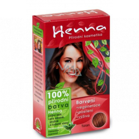 Henna Přírodní barva na vlasy Tizián 120 prášková 33 g