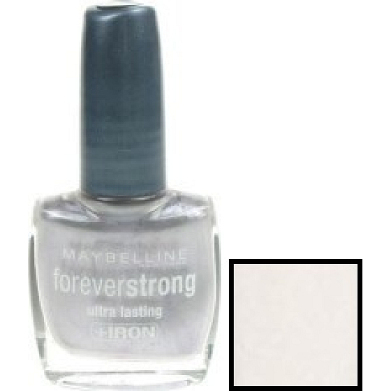 Maybelline Forever Strong Ultra Lasting lak na nehty 71 Pure White 10 ml
