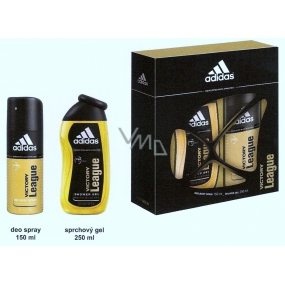 Adidas Victory League deodorant sprej pro muže 150 ml + sprchový gel 250 ml, kosmetická sada
