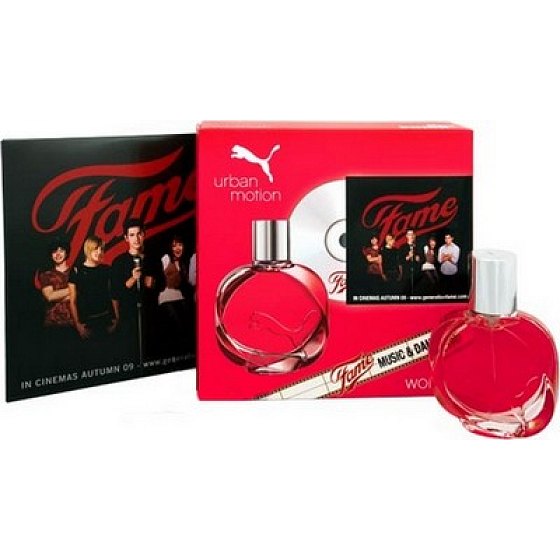 Puma Urban Motion Woman toaletní voda 20 ml + DVD, dárková sada
