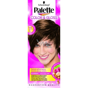 Schwarzkopf Palette Color & Gloss barva na vlasy 5 - 5 Divoký vlašský ořech