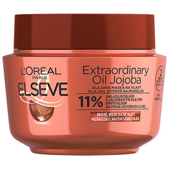 Loreal Paris Elseve Extraordinary Oil Jojoba víceúčelová maska na velmi suché vlasy 300 ml