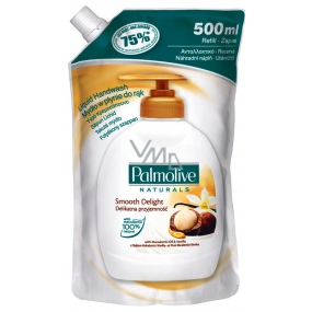 Palmolive Naturals Smooth Delight Macadamia Oil + Vanilla tekuté mýdlo náhradní náplň 500 ml