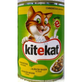 Kitekat s kuřecím masem ve šťávě 400 g
