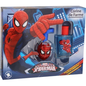 Corine de Farme Marvel Spiderman toaletní voda pro chlapce 50 ml + světelkující káča, dárková sada
