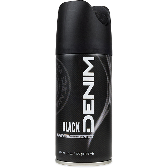 Denim Black deodorant sprej pro muže 150 ml