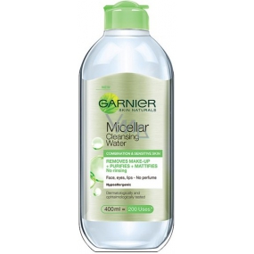 Garnier Skin Naturals micelární voda 3v1 pro smíšenou a citlivou pleť 400 ml