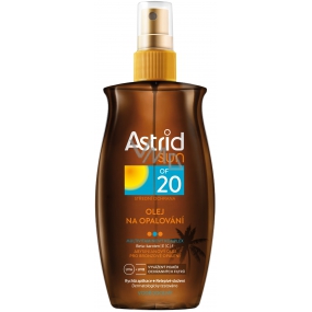 Astrid Sun OF20 olej na opalování 200 ml sprej