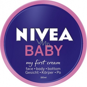 Nivea Baby krém na tvář, tělo a zadeček 150 ml