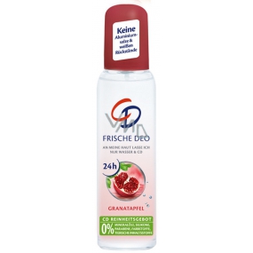 CD Granateapfel - Granátové jablko tělový deodorant sklo pro ženy 75 ml