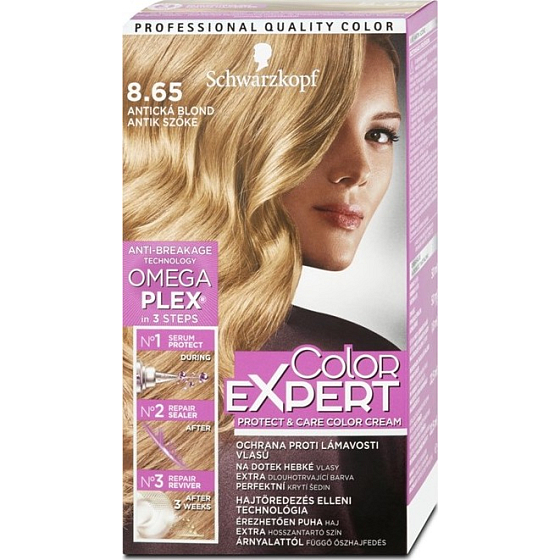Schwarzkopf Color Expert barva na vlasy 8.65 Antická blond