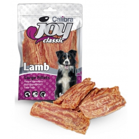Calibra Joy Classic Jehněčí filety doplňkové krmivo pro psy 80 g