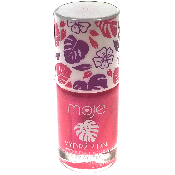 Moje 7 Denní Tropic rychleschnoucí lak na nehty růžový 6 ml